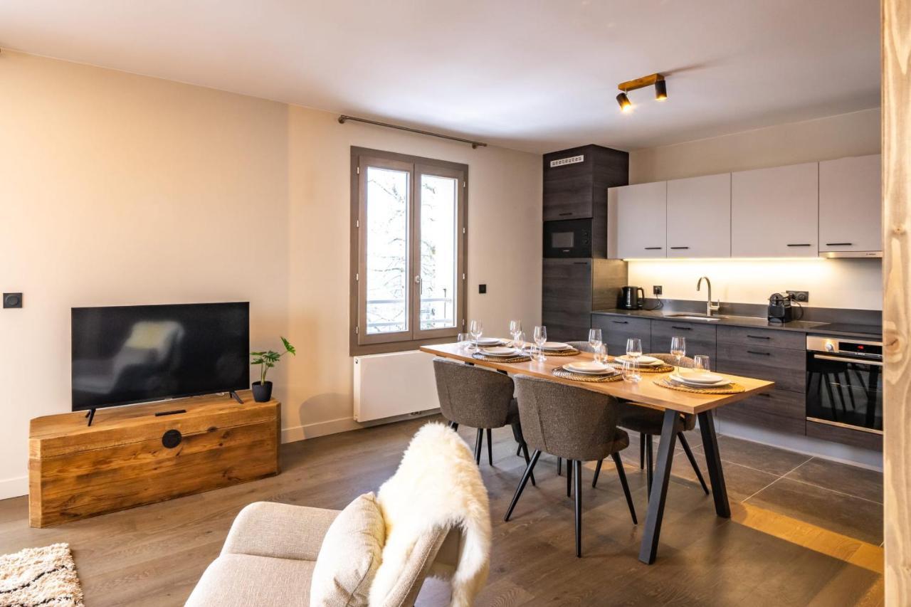 Perle Blanche - Brand New 2 Bedroom Apartment Perfectly Located 霞慕尼 外观 照片