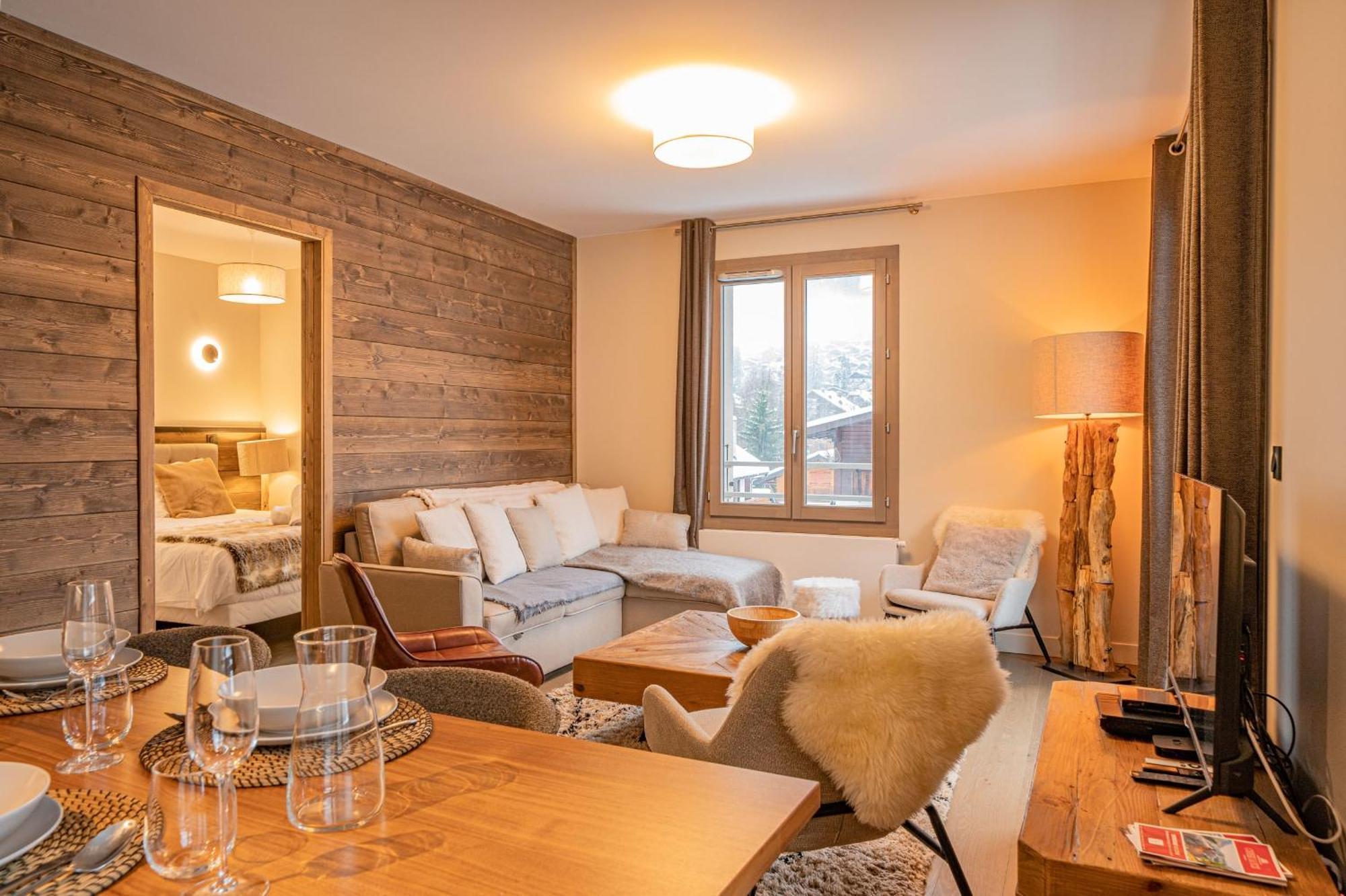Perle Blanche - Brand New 2 Bedroom Apartment Perfectly Located 霞慕尼 外观 照片