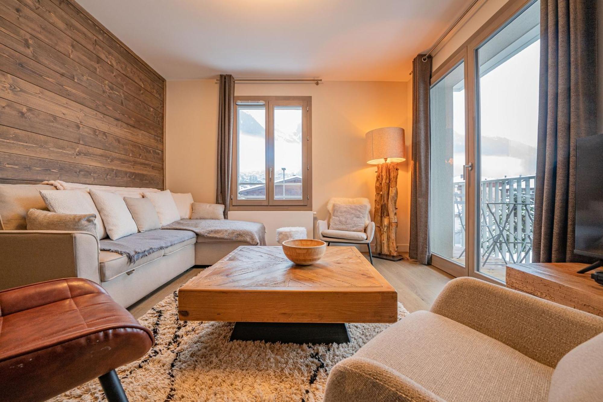 Perle Blanche - Brand New 2 Bedroom Apartment Perfectly Located 霞慕尼 外观 照片
